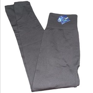 Grey plus size athletic leggings